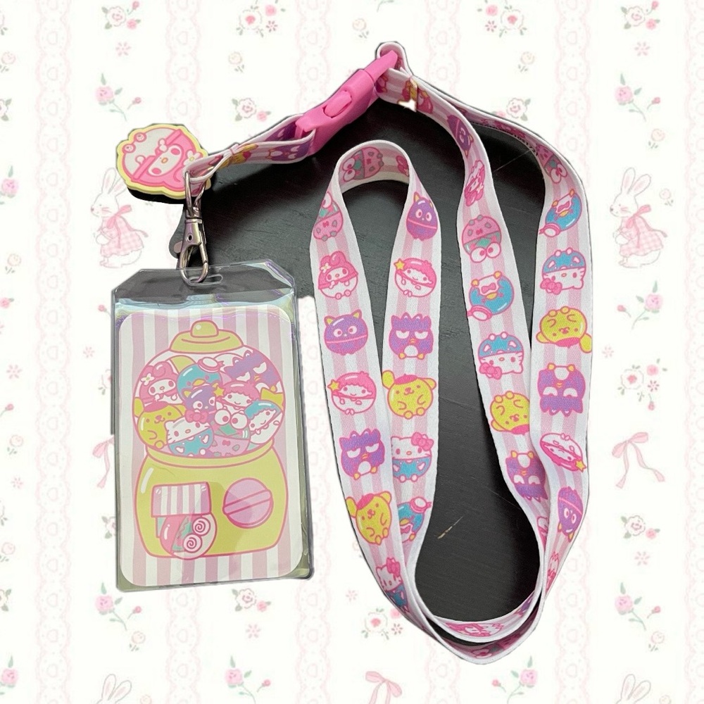 Hello Kitty Lanyard Keychain